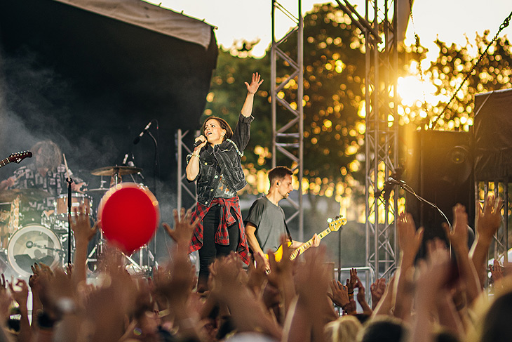 Slbermond @  Münchner Sommernachtstraum 2022 (Foto: Olympiapark München)